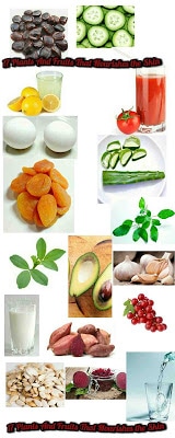 17 Plants And Fruits That Nourishes the Skin 17 Plants And Fruits That Nourishes the Skin infographic