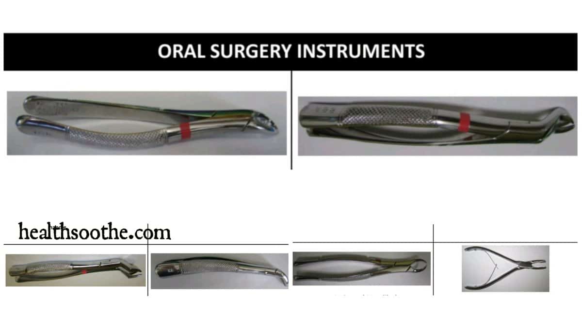 Oral surgery instruments