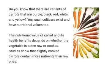 Carrots