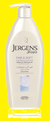 Jergens cream for fair skin