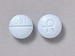 Round Blue Pill 031 Xanax