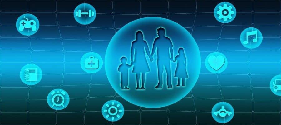 Family, Family Life, Center, Work, Active, Blue, Course