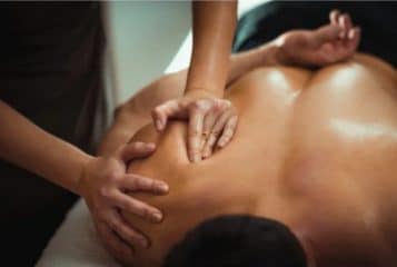 Does sitting all day make your neck and shoulders tight? Find massage therapy near me!