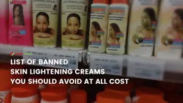 List of Banned Skin Lightening Creams