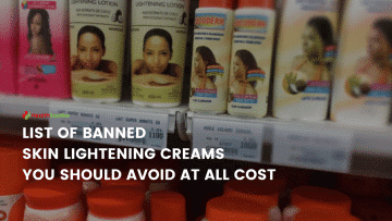 List of Banned Skin Lightening Creams