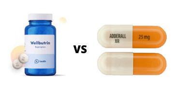 Wellbutrin vs Adderall - Healthsoothe