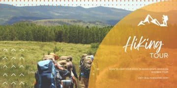How to keep your body in good shape when on a hiking tour