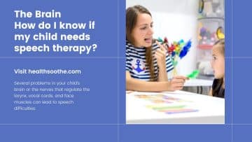 How do I know if my child needs speech therapy?