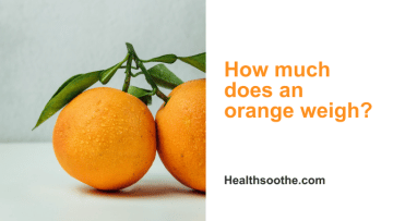 How much does an orange weigh?