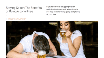 Staying Sober: The Benefits of Going Alcohol Free