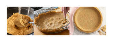 blueberry cream cheese pie: Make a Graham Cracker Crust - Healthsoothe