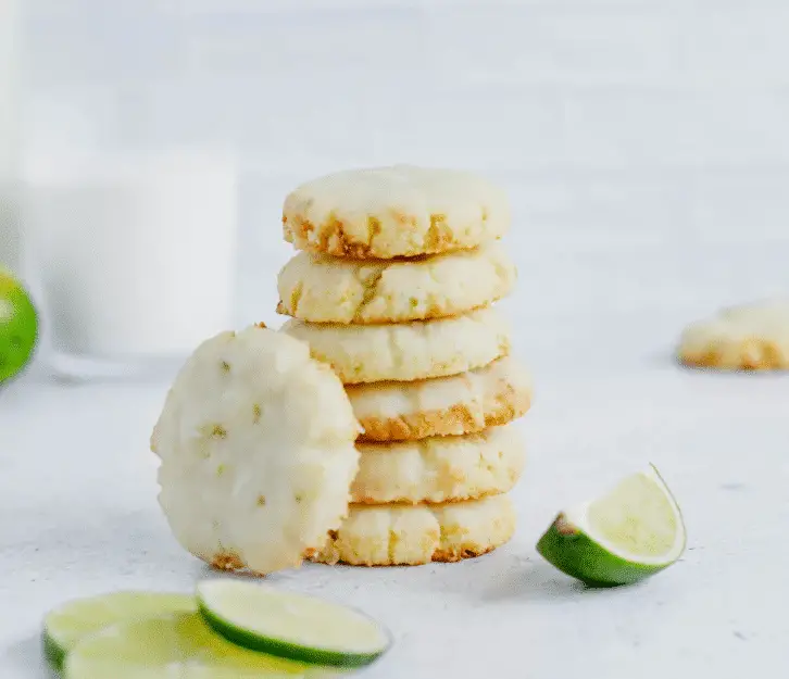 key lime cookies - Healthsoothe