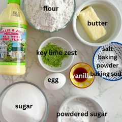 key lime cookies ingredients - Healthsoothe