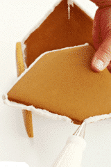 making mini gingerbread houses: constructing mini gingerbread houses - Healthsoothe
