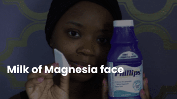 Milk of Magnesia face
