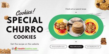 Churro Cookies - Healthsoothe