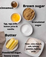 ingredients of Churro Cookie - Healthsoothe
