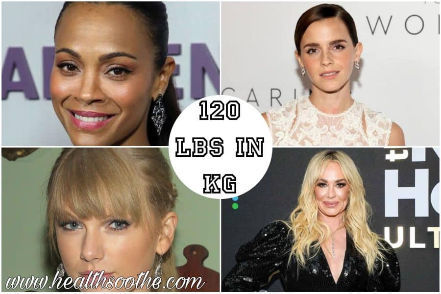 Celebrities Maintaining 120 Lbs Weight