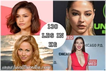 7 Famous Celebrities Who Weighs 130 Lbs In Kg (58.9 Kg)