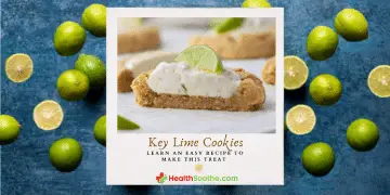 Key Lime Cookies - Healthsoothe