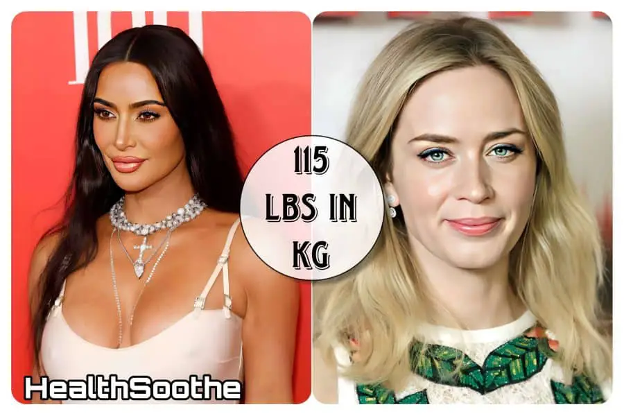 7 Famous Celebrities That Have Achieved and Maintained a Weight of 115 lbs in kg (52.1 kg)