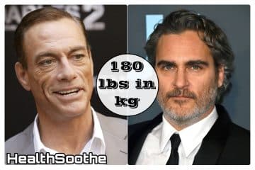 Celebrities Who Weigh 180 Lbs In Kg