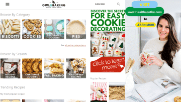 owl baking - Healthsoothe