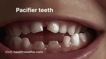pacifier teeth