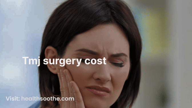 tmj surgery cost