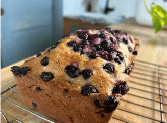 Blueberry Bread - Healthsoothe