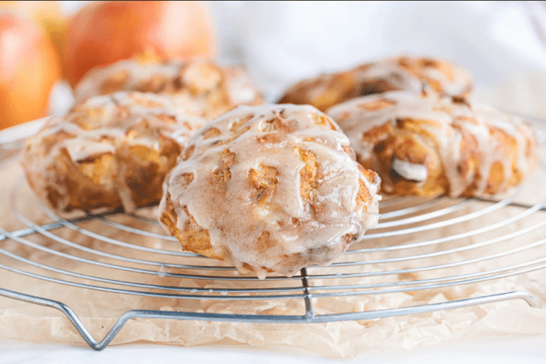 Air Fryer Apple Fritters - Healthsoothe