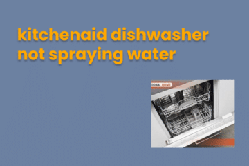 Kitchenaid Dishwasher Not Spraying Water