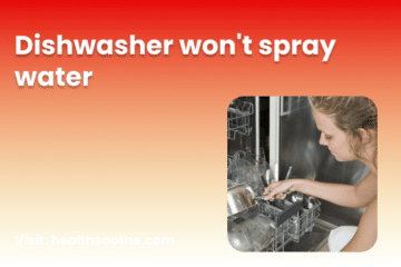Dishwasher Won'T Spray Water