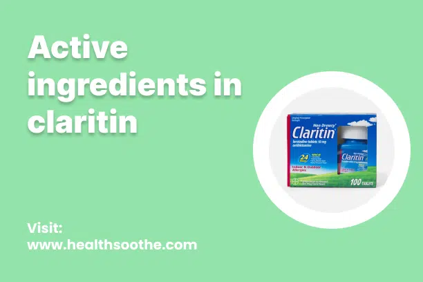 Active Ingredients In Claritin