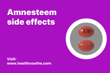 Amnesteem Side Effects