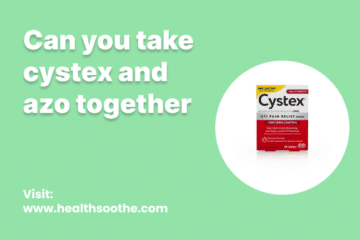 Can You Take Cystex And Azo Together