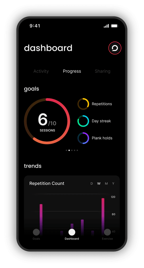 ZeroWheel Smart Fitness Device phone app - Healthsoothe