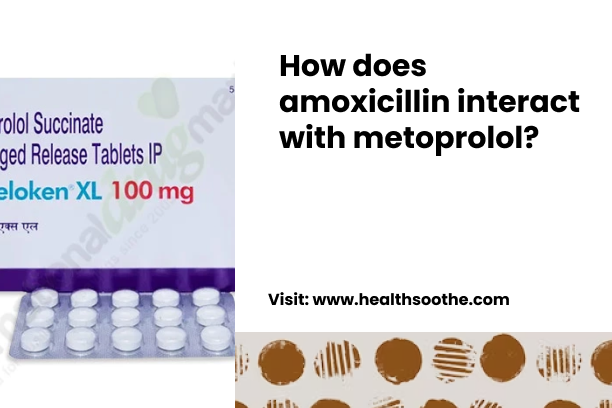 How does amoxicillin interact with metoprolol_