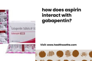 how does aspirin interact with gabapentin_