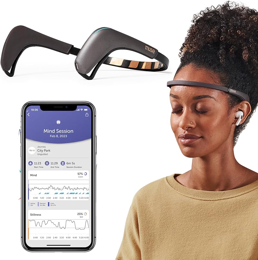 Les 5 meilleurs gadgets pour la santé mentale : le bandeau Muse - Healthsoothe