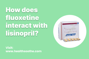 How Does Fluoxetine Interact With Lisinopril?