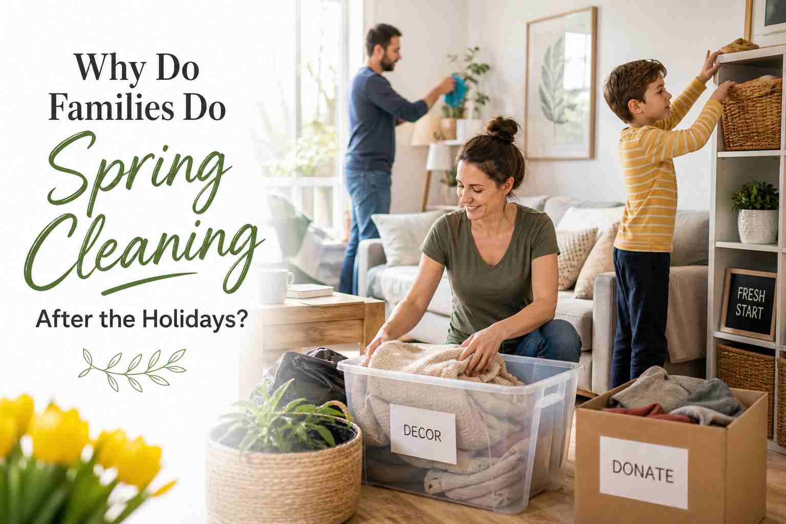 Spring Cleaning Checklist For Families Who Go All Out During The ...