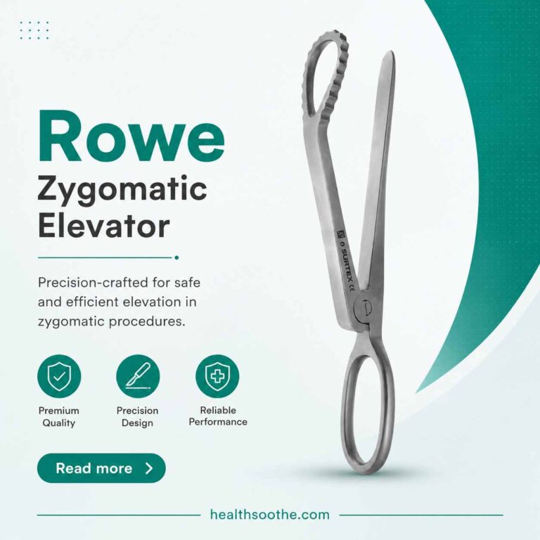 Rowe Zygomatic Elevator: What It Is and How It's Used in Facial Fracture Surgery 1 Rowe Zygomatic Elevator