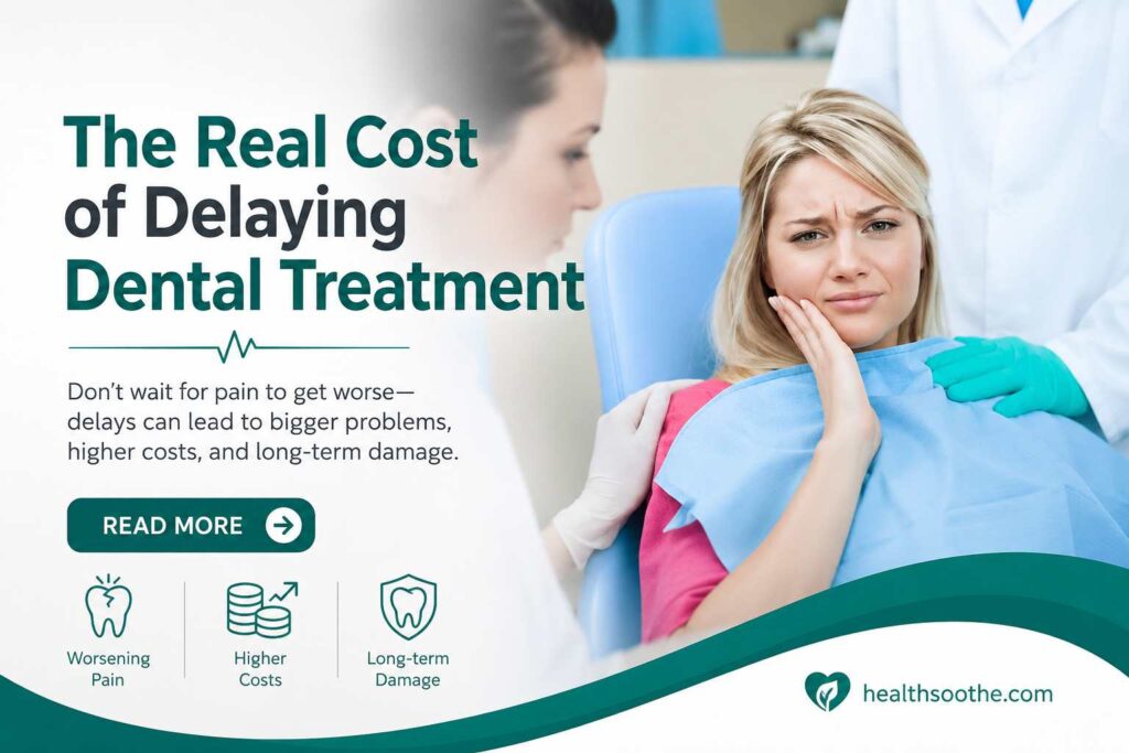 The Real Cost of Delaying Dental Treatment