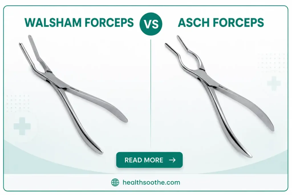 Walsham Forceps vs. Asch Forceps: What’s the Difference? Walsham Forceps vs Asch Forceps