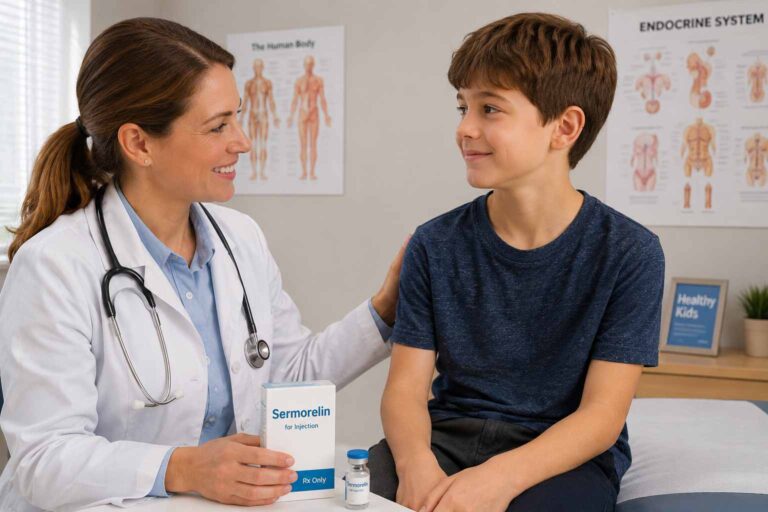 How Sermorelin Therapy Affects Your Child’s Dental Development 1 sermorelin for children