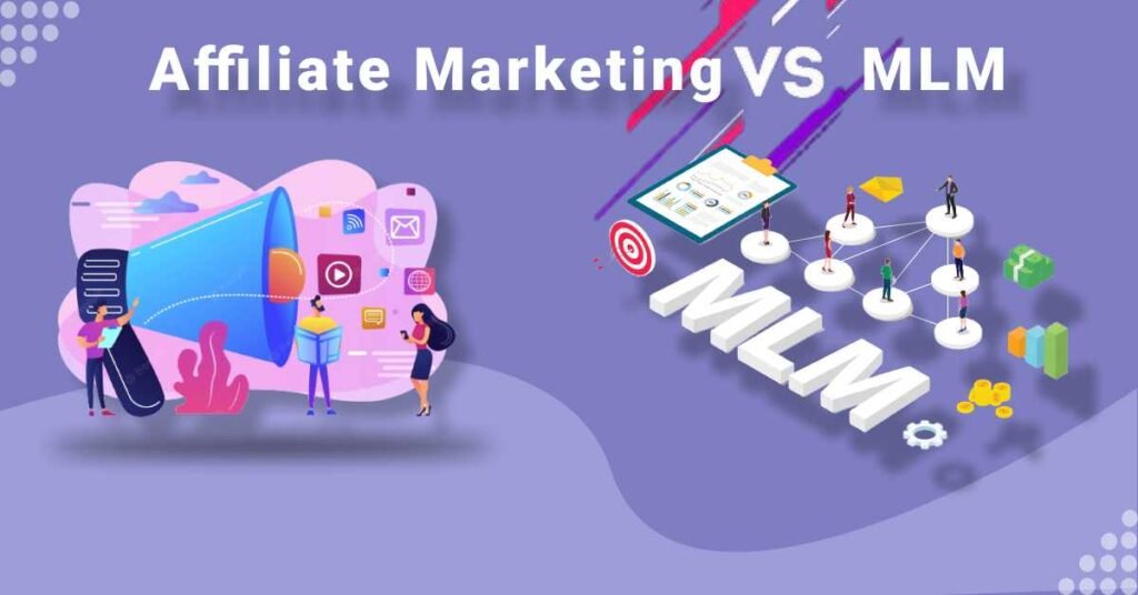 Affiliate Marketing vs MLM 1