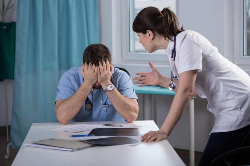 frustrated doctor compress59
