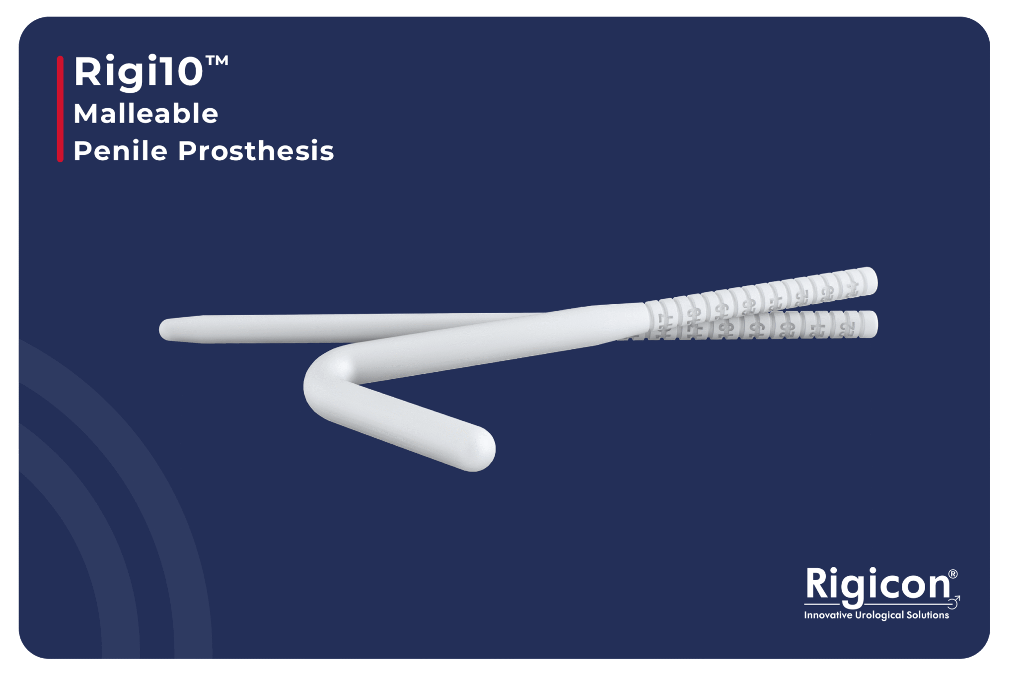 Rigicon Rigi10 Malleable Penile Prosthesis
